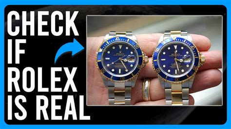 how do you identify a genuine rolex watch|how to tell genuine rolex.